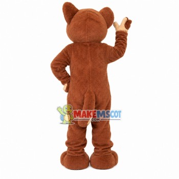 Mild Brown Tiger Mascot Costume for Adult Mild Brown Tiger Mascot Costume for Adult
