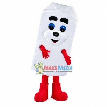 White Fence of Garden Mascot Costume White Fence of Garden Mascot Costume