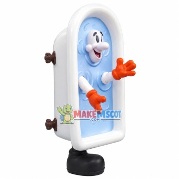 Baby Bathtub With Wheels Mascot Costume Baby Bathtub With Wheels Mascot Costume