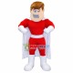 Powerful Superhero Mascot Costume Powerful Superhero Mascot Costume