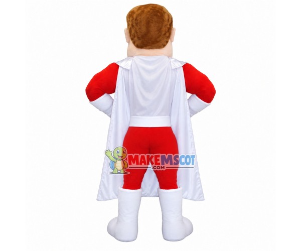 Powerful Superhero Mascot Costume Powerful Superhero Mascot Costume