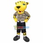 Special Force Tiger In Camouflage Suit Mascot Costume