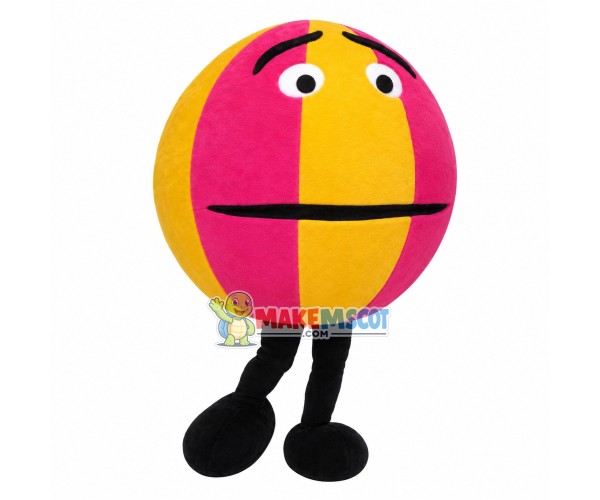 Colorful Beach Ball Mascot Costume
