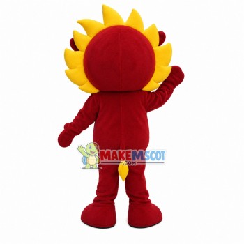 Gold Medalist Lion Mascot Costume