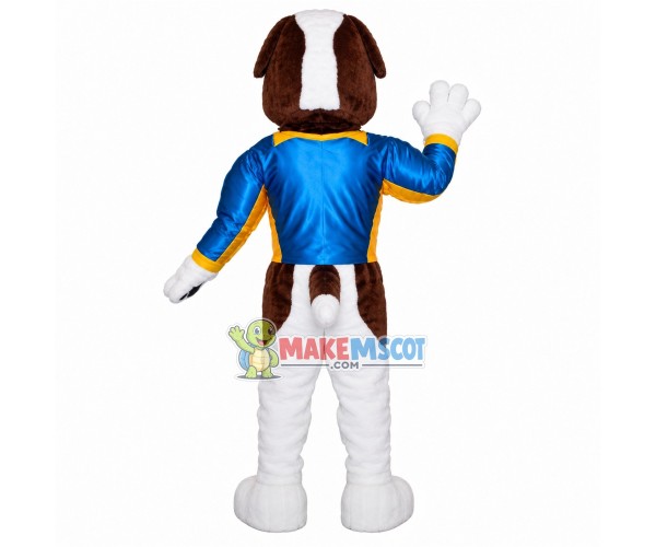 Muscular Player Dog Mascot Costume Muscular Player Dog Mascot Costume