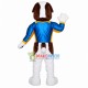 Muscular Player Dog Mascot Costume Muscular Player Dog Mascot Costume