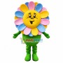 Smile Face Brilliant Sunflower Mascot Costume