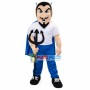 Blue Devil With Trident Mascot Costume