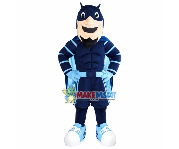 Just Muscle Masked Man Mascot Costume Just Muscle Masked Man Mascot Costume