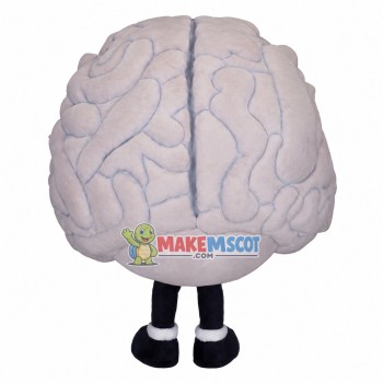 Brain Model Adult Cartoon Mascot Costume Brain Model Adult Cartoon Mascot Costume