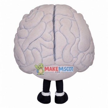 Brain Model Adult Cartoon Mascot Costume