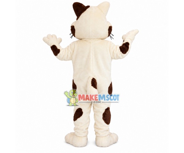 Naughty Spotted Cat Mascot Costume