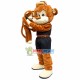 Casual Mother Monkey With Baby Mascot Costume Casual Mother Monkey With Baby Mascot Costume