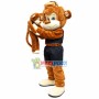 Casual Mother Monkey With Baby Mascot Costume