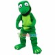 Funny Big Mouth Frog Mascot Costume Funny Big Mouth Frog Mascot Costume