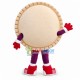 Cartoon Yeast Dough Mascot Costume Cartoon Yeast Dough Mascot Costume