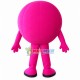 Rose Red Smiley Doll Mascot Costume Rose Red Smiley Doll Mascot Costume