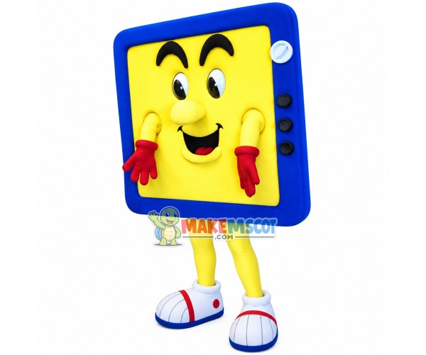 Portable Drawing Board Mascot Costume Portable Drawing Board Mascot Costume