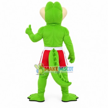 Fighter Green Muscle Snake Mascot Costume Fighter Green Muscle Snake Mascot Costume