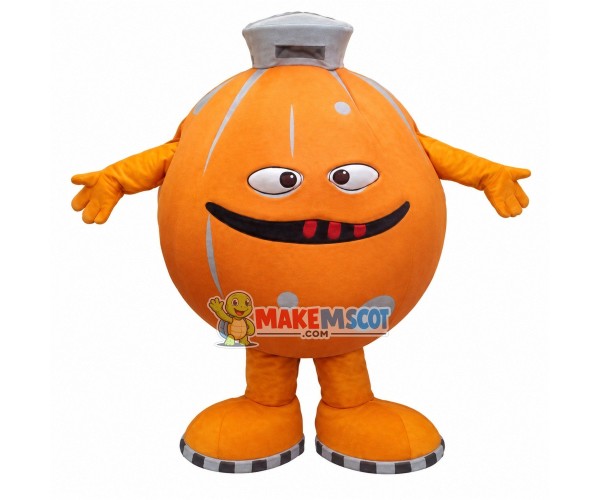 Halloween Funny Pumpkin Doll Mascot Costume