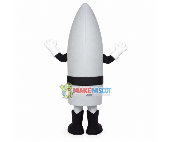 Rocket Player With Medal Mascot Costume Rocket Player With Medal Mascot Costume