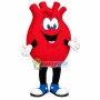 Red Lung Model Mascot Costume