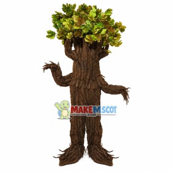 Old Leafy Tree Mascot Costume