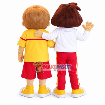 Member of The Junior Football Team Mascot Costume Member of The Junior Football Team Mascot Costume