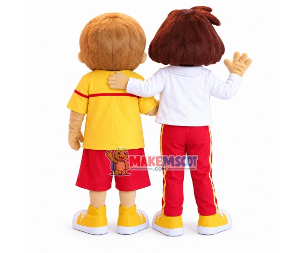 Member of The Junior Football Team Mascot Costume Member of The Junior Football Team Mascot Costume