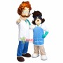 Great Scientist Doing Experiment Mascot Costume