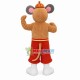 The Mouse In Lace-up Pants Mascot Costume The Mouse In Lace-up Pants Mascot Costume