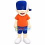 Sports Boy With Covered Eyes Mascot Costume