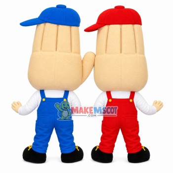 Adult Cartoon Left And Right Palm Mascot Costume