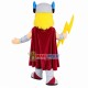 Golden Beard Samurai Holding Dart Mascot Costume Golden Beard Samurai Holding Dart Mascot Costume