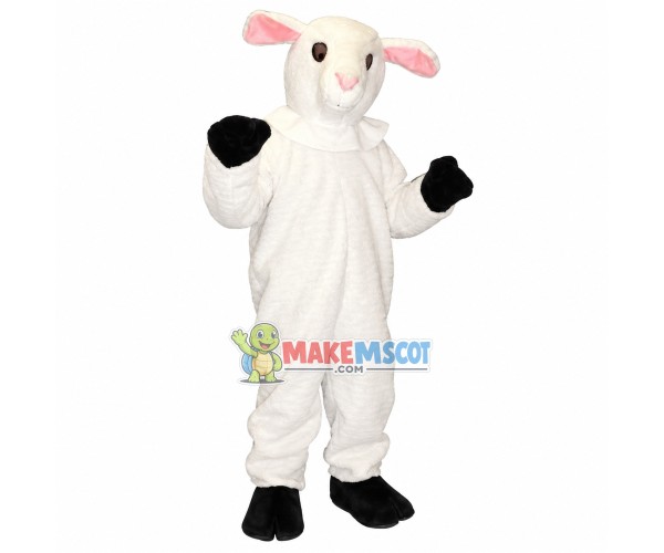 Mild Soft Plush Sheep Mascot Costume