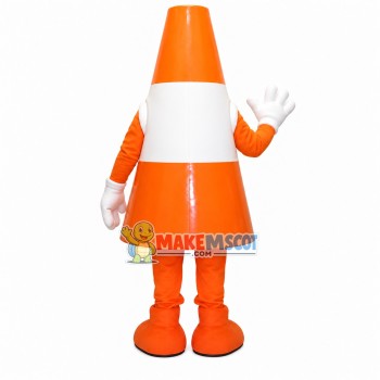 Set of Roadblock On Road Mascot Costume Set of Roadblock On Road Mascot Costume