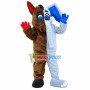 Half Elephant and Half Horse Doll Mascot Costume