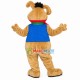 Amiable Dog With Love Shaped Nose Mascot Costume Amiable Dog With Love Shaped Nose Mascot Costume