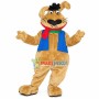 Amiable Dog With Love Shaped Nose Mascot Costume