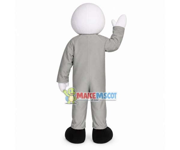 Gray Alien With Big Eyes Mascot Costume Gray Alien With Big Eyes Mascot Costume