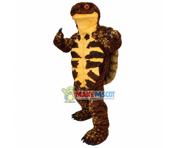 Long-lived Land Turtle Mascot Adult Costume Long-lived Land Turtle Mascot Adult Costume