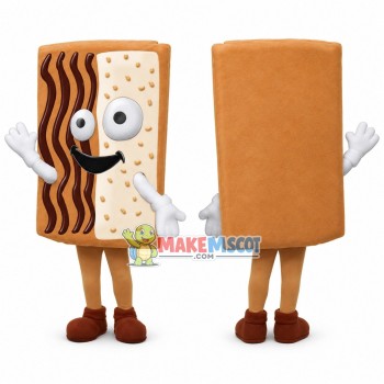 Piece of Jam Toast Cookie Mascot Costume