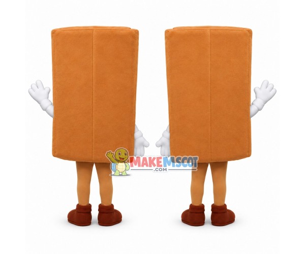Piece of Jam Toast Cookie Mascot Costume