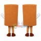 Piece of Jam Toast Cookie Mascot Costume