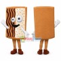 Piece of Jam Toast Cookie Mascot Costume