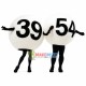 Pair of Number Balls Mascot Costume For Game Pair of Number Balls Mascot Costume For Game