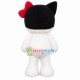 Soft Black & White Big-eyed Cat Mascot Costume Soft Black & White Big-eyed Cat Mascot Costume