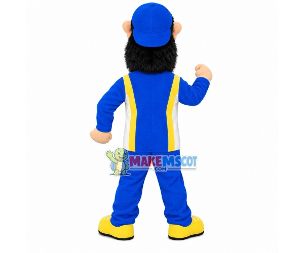 Bearded Man With Strong Physique Mascot Costume Bearded Man With Strong Physique Mascot Costume