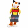 Adult Cute Orange Tabby Cat Mascot Costume