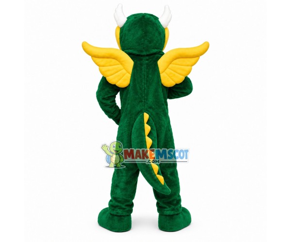 Green Goshawk With Short Wings Mascot Costume Green Goshawk With Short Wings Mascot Costume